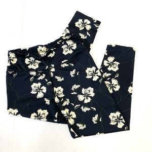 Sam Edelman Floral Cropped Leggings